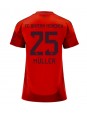 Bayern Munich Thomas Muller #25 Hjemmedrakt Dame 2024-25 Korte ermer